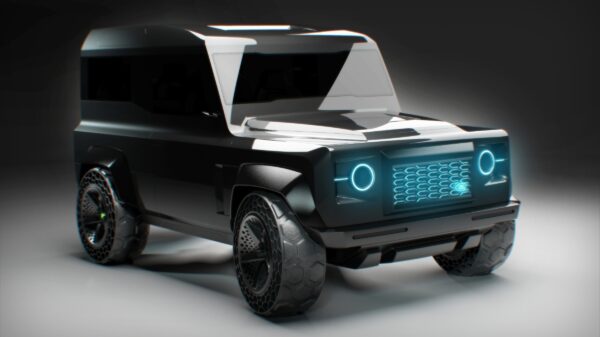 LAND ROVER CYBER DEFENDER by Matteo Gentile