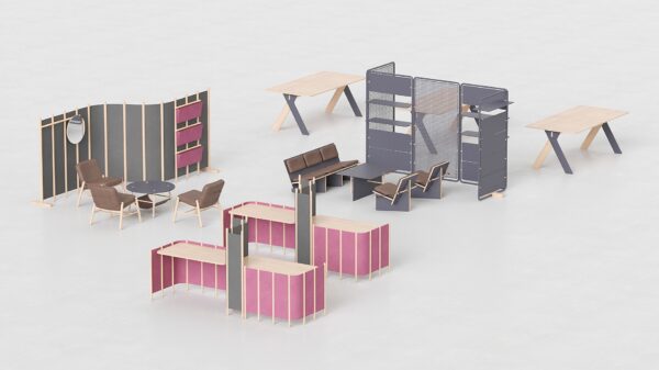 XO furniture system by Vedran Erceg