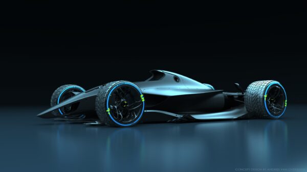 Formula 1 Future Concept by Andries van Overbeeke