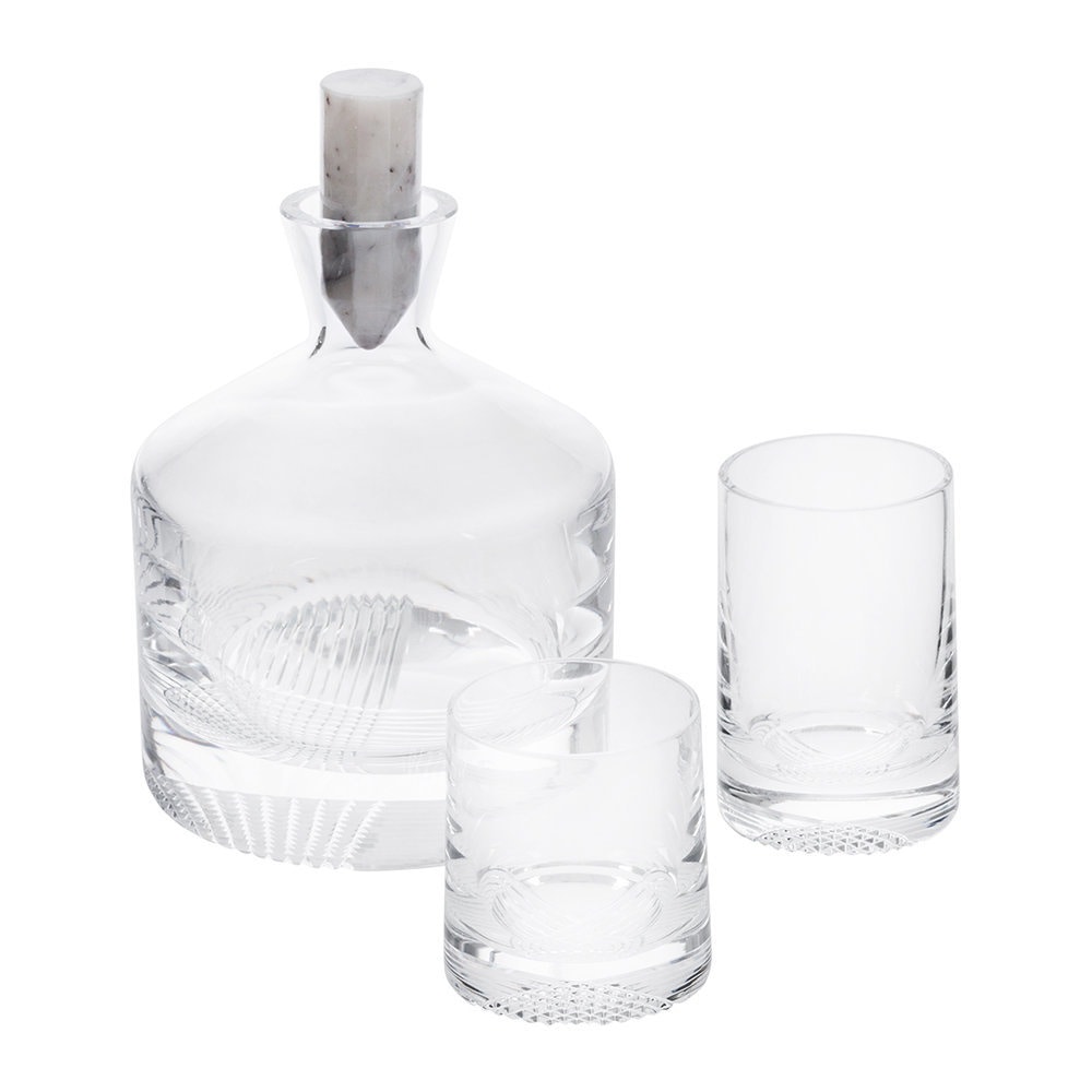 Nude Glass Set of 2 Alba Whisky Glasses