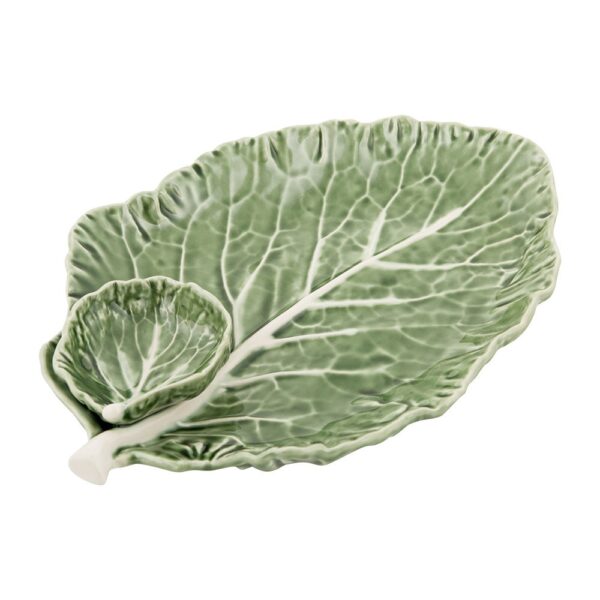 cabbage-leaf-dish-with-dip-bowl-28cm-05-amara