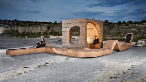 Smart Public Furniture by Hello Wood