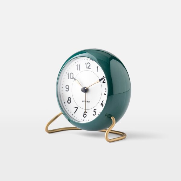 arne-jacobsen-alarm-clock-green