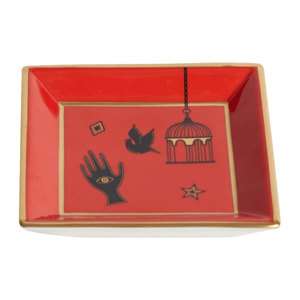 bijoux-square-tray-red