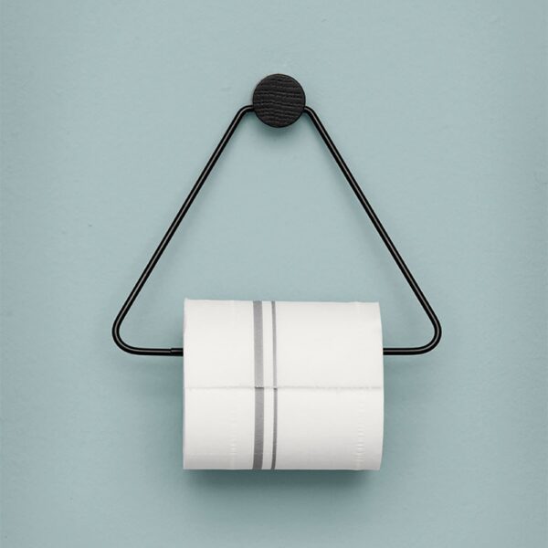 black-toilet-paper-holder