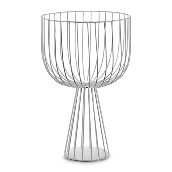 catu-raise-wire-basket-white-40cm