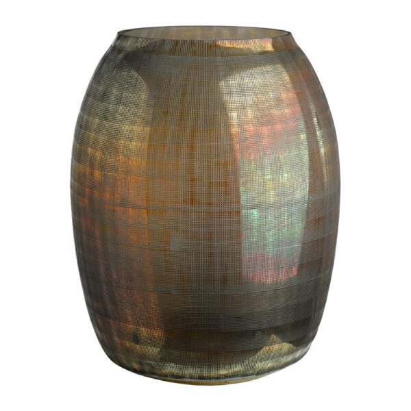 checkered-brown-vase
