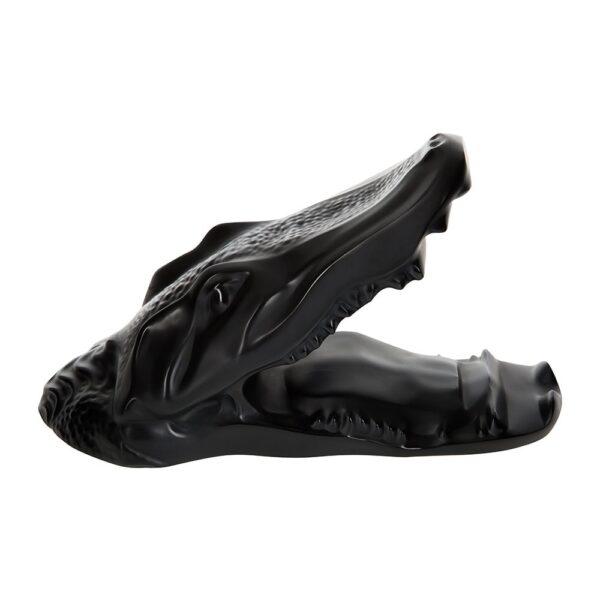 crocodile-sculpture-tablet-holder-black