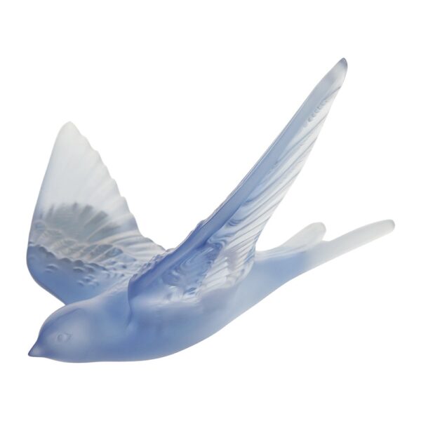 hirondelles-swallow-wings-up-crystal-sculpture-sapphire-blue