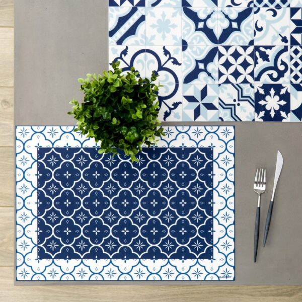 large-tiles-vinyl-placemat-blue