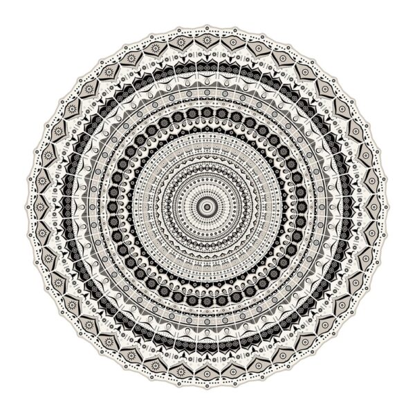 mandala-round-vinyl-floor-mat-white-black