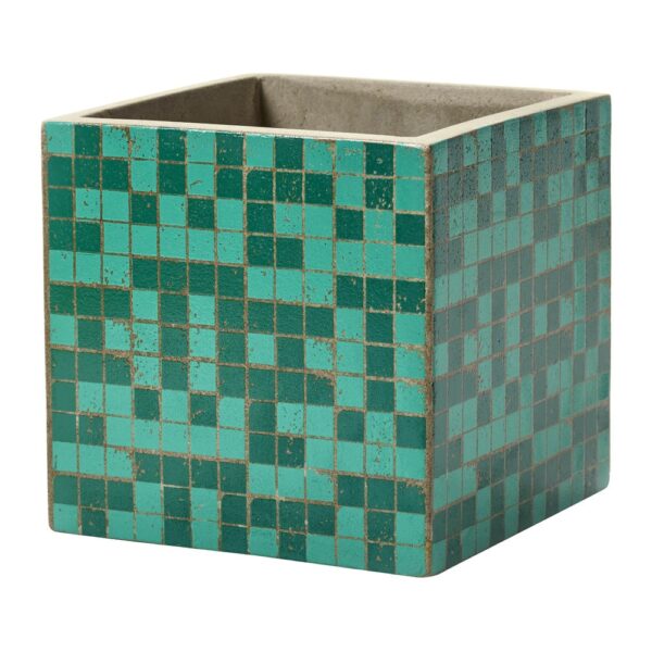 marie-mosaic-green-square-plant-pot-17cm
