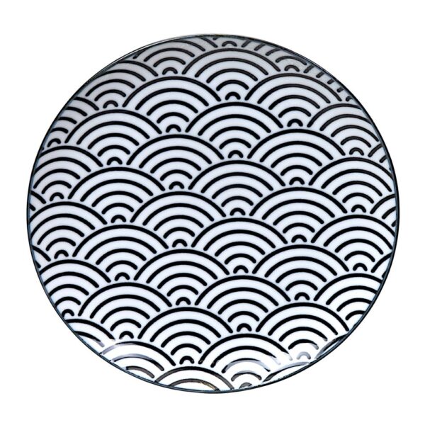 nippon-black-dinner-plate-wave