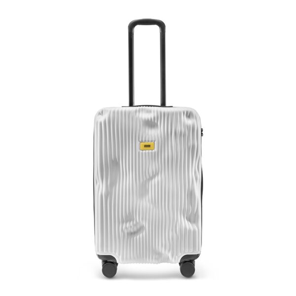 stripe-suitcase-white-medium