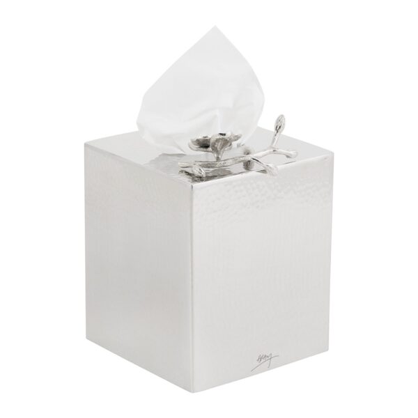 white-orchid-tissue-box-holder