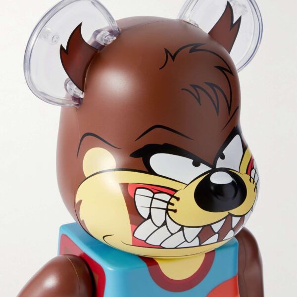 BE RBRICK Space Jam Tasmanian Devil 100 400 Printed PVC Figurine Set 0400613954613