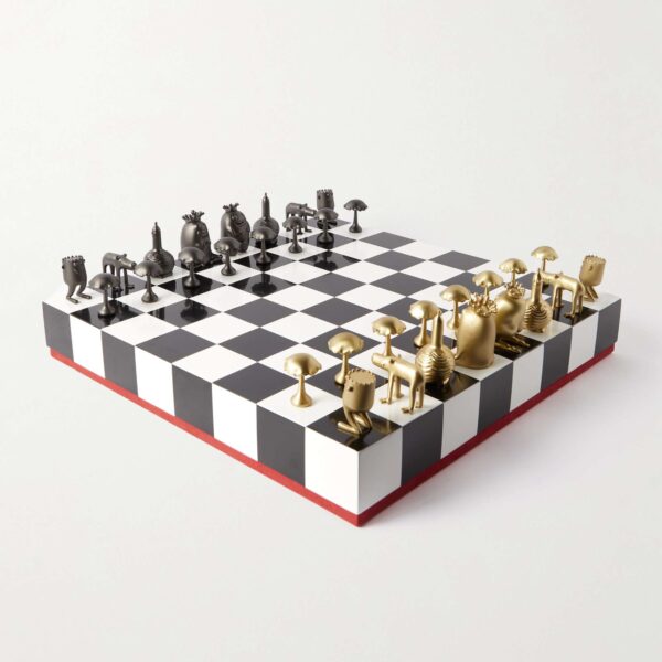 LObjet Haas Brothers Stone Chess Set 0400617020307
