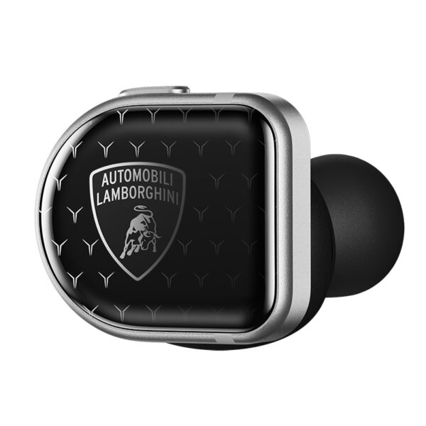 Master Dynamic MW08 Sport Automobili Lamborghini Wireless Earphones - Silver - Black 43586924609728