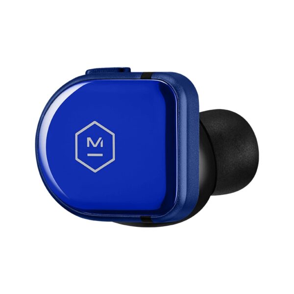 Master Dynamic MW08 Wireless Earphones - Blue Ceramic - Polished Graphite Case 39349674115264