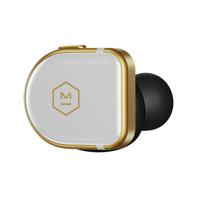 Master & Dynamic MW08 Wireless Earphones - White Ceramic and Gold / Gold  Case - Shop - bhibu