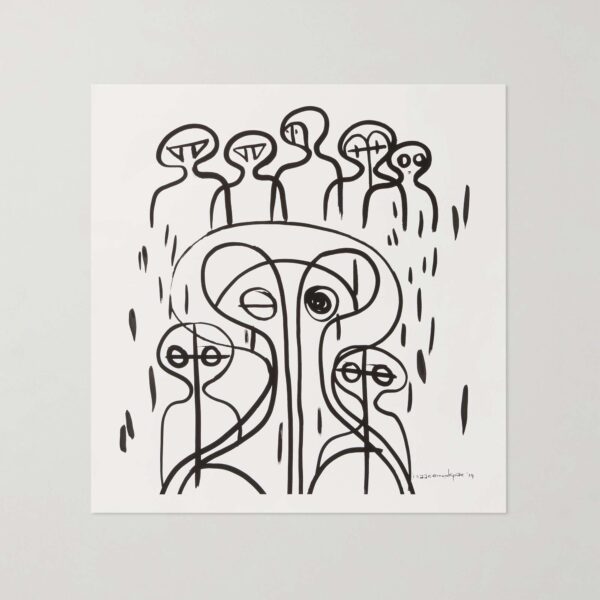 Obida Isaac Emokpae Togetherness from the Monads Collection Print 60 x 50cm 0400607477739