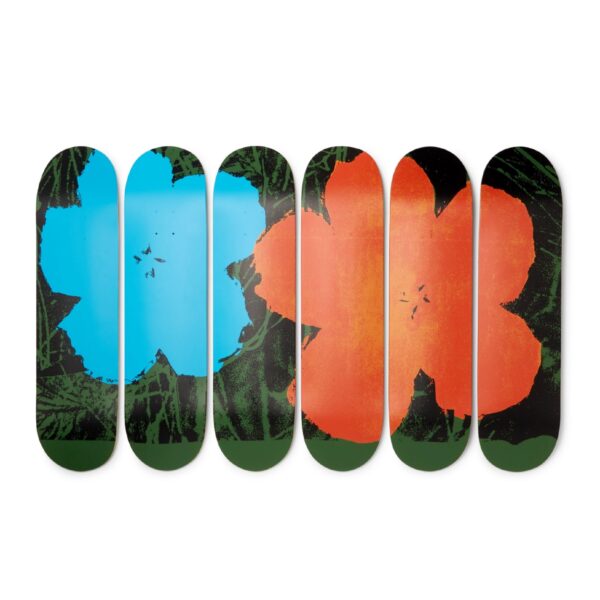 plus-andy-warhol-set-of-six-printed-wooden-skateboards-666467151985162