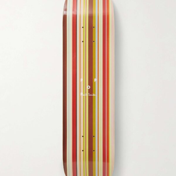 Pop Trading Company Paul Smith Printed Wooden Skateboard 0400621556847
