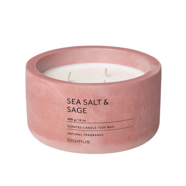 blomus Fraga Scented 3 Wick Candle - Sea Salt Sage 12458695
