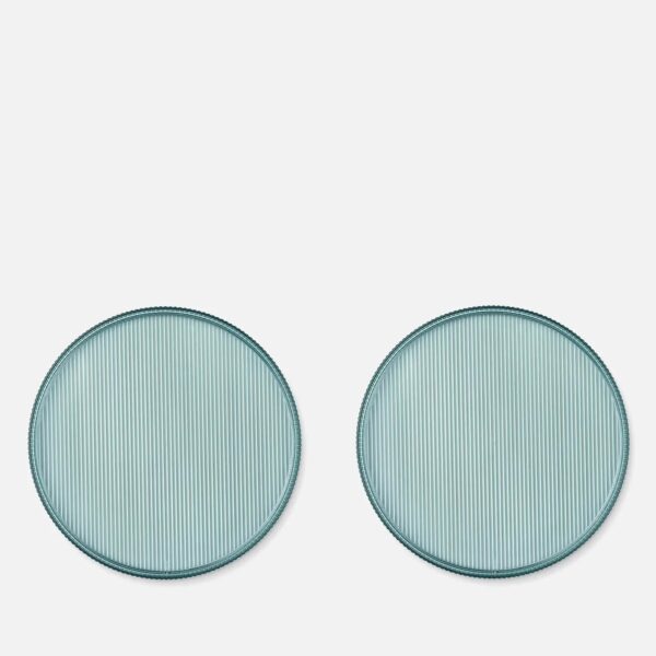 Liewood Johs Picnic Plates - Sea Blue Set of 2 14273328